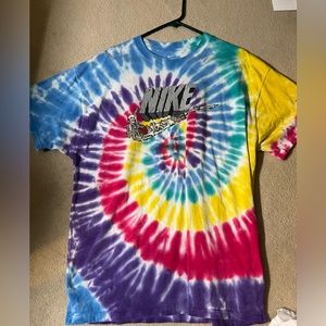 Nike tie dye shirt sz L grateful dead